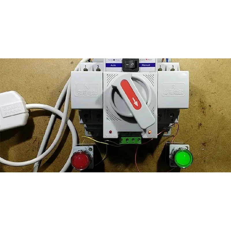 100 Amp Motorized Ats Solar Ganti Ganti Otomatis Ngalih